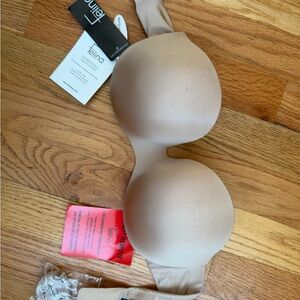 Felina Strapless convertible Nude Bra Body Luxe Strapless Underwire Style 150671